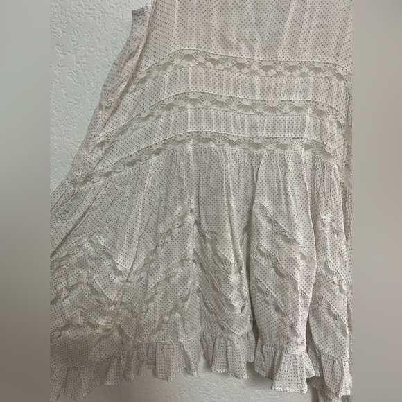 Intimately Free People Voile & Lace Trapeze Slip -Size S - Picture 3 of 5